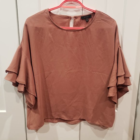 Dusty rose blouse - Picture 4 of 4